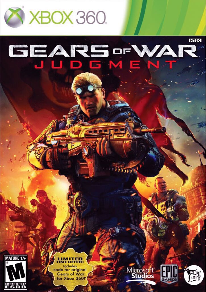 Gears of War: Judgement - Microsoft Xbox Live (Microsoft Studios) video game collectible - Main Image 1