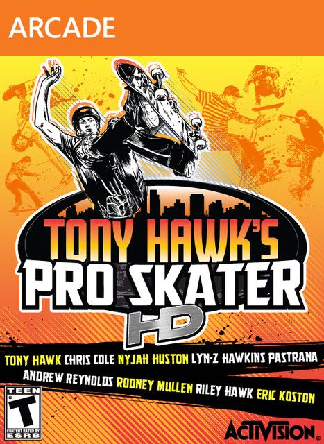 Tony Hawk’s Pro Skater HD - Microsoft Xbox Live Arcade (XBLA) video game collectible - Main Image 1