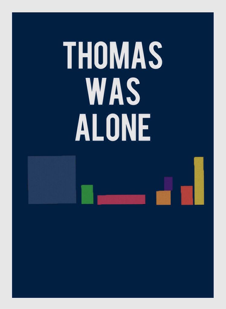 Thomas Was Alone - Sony PlayStation 3 (PS3) video game collectible - Main Image 1
