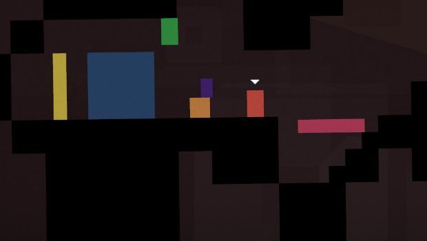 Thomas Was Alone - Sony PlayStation Vita (PS Vita) (Curve Studios - 1) video game collectible - Main Image 2