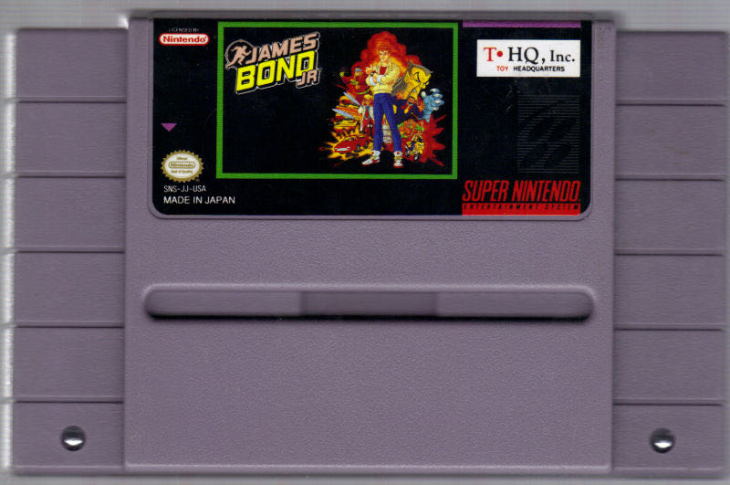 James Bond Jr. - Nintendo Super Nintendo Entertainment System (SNES) video game collectible - Main Image 2