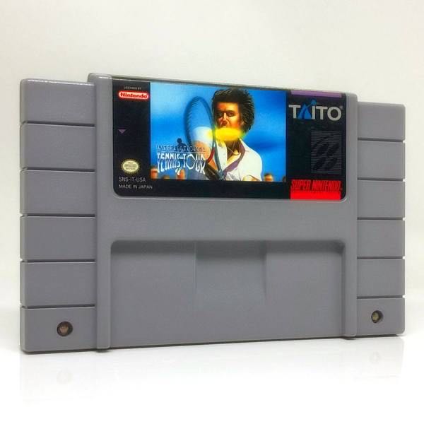 International Tennis Tour - Nintendo Super Nintendo Entertainment System (SNES) (Taito) video game collectible [Barcode 020588010826] - Main Image 2