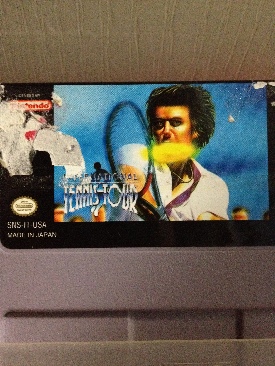 International Tennis Tour - Nintendo Super Nintendo Entertainment System (SNES) video game collectible - Main Image 1