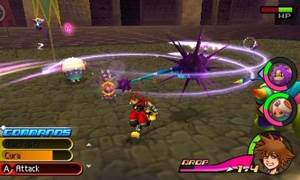 Kingdom Hearts 3D: Dream Drop Distance - Nintendo 3DS (Square Enix - 1) video game collectible [Barcode 03115015] - Main Image 2