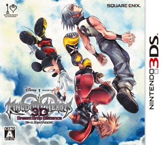 Kingdom Hearts 3D: Dream Drop Distance - Nintendo 3DS (Square Enix - 1) video game collectible [Barcode 045496522407] - Main Image 1