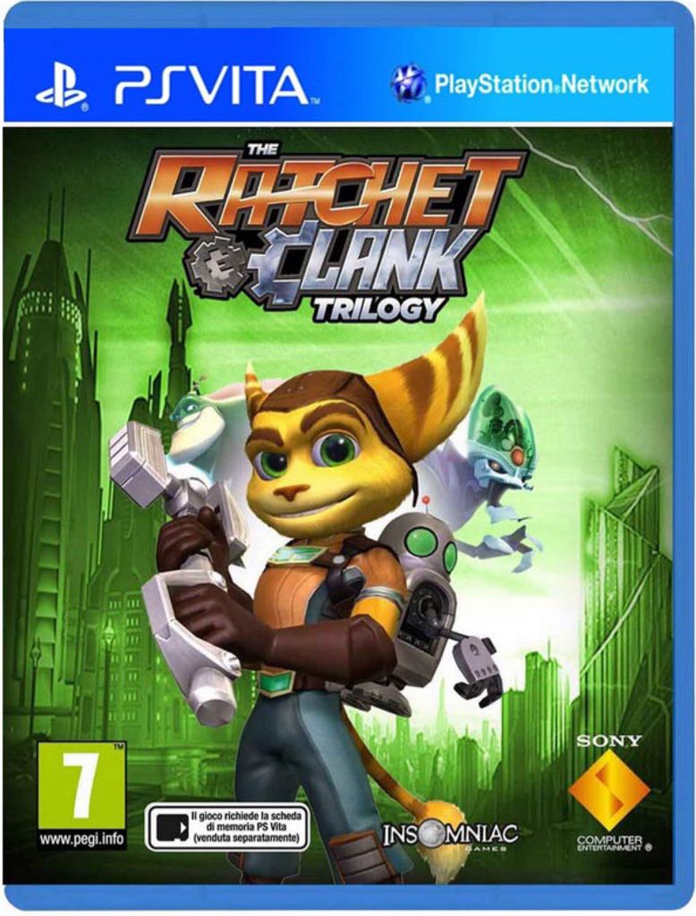 The Ratchet & Clank Trilogy - Sony PlayStation Vita (PS Vita) (Boite Et Notice) video game collectible - Main Image 1