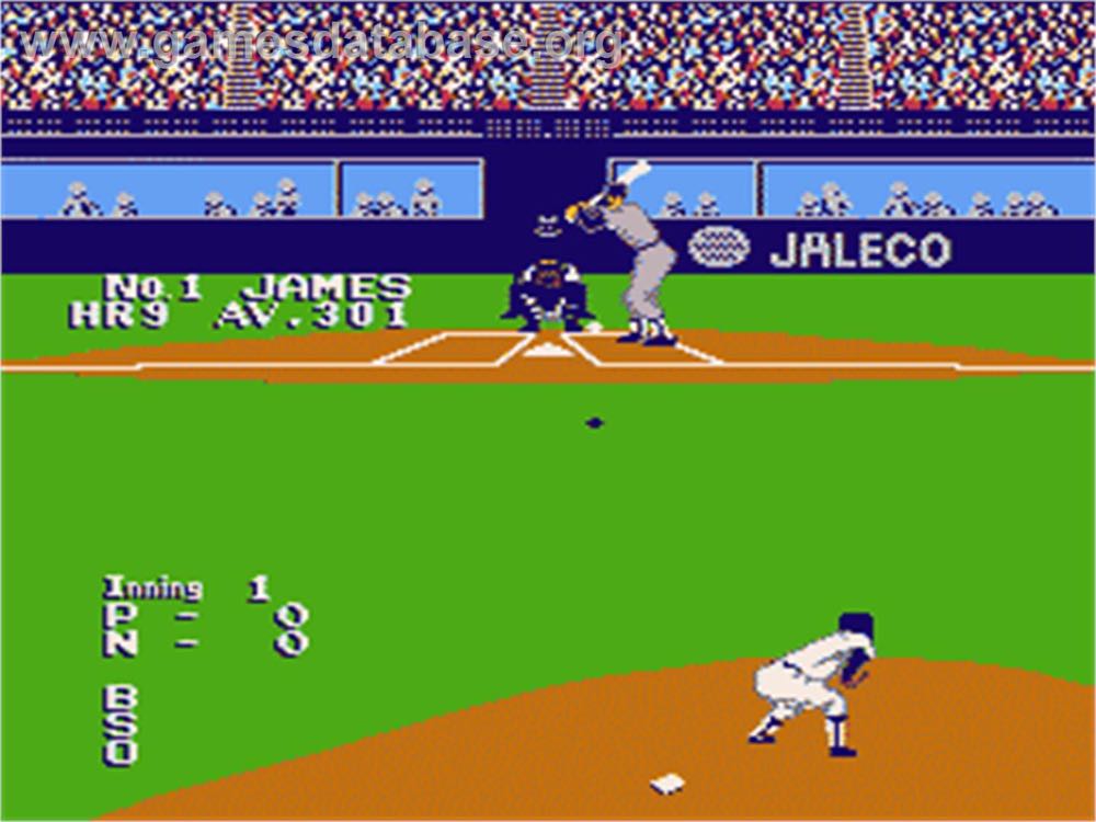Bases Loaded II: Second Season - Nintendo Entertainment System (NES) (Jaleco Entertainment - 1-2) video game collectible - Main Image 3