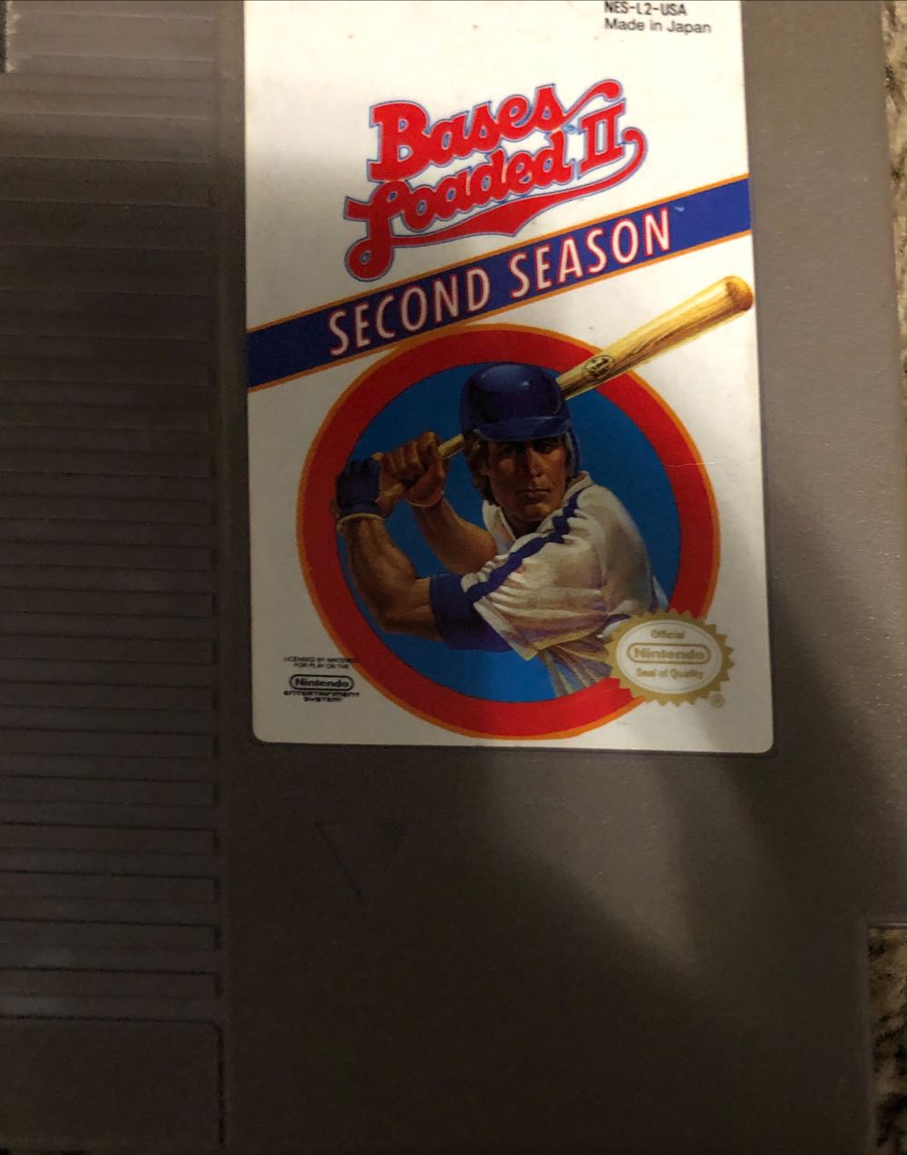 Bases Loaded II: Second Season - Nintendo Entertainment System (NES) (Jaleco Entertainment - 1-2) video game collectible - Main Image 4