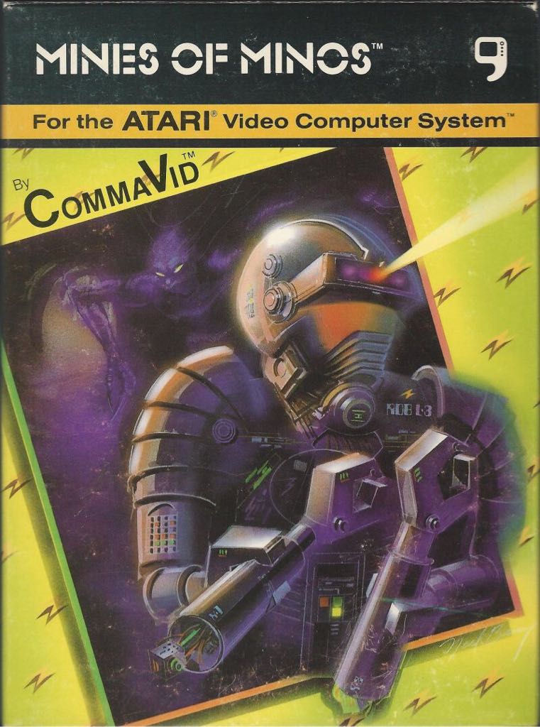 Mines Of Minos - Atari 2600 (CommaVid) video game collectible - Main Image 1