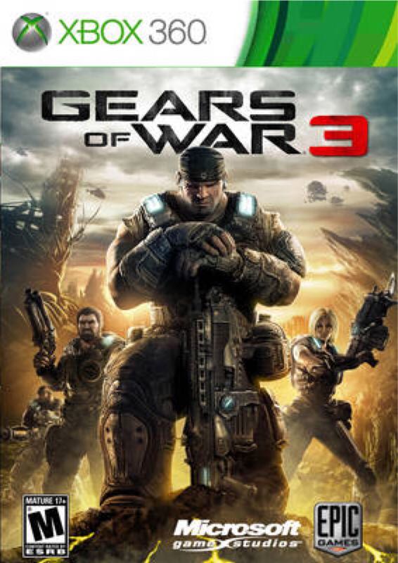 Gears of War 3 - Microsoft Xbox 360 video game collectible - Main Image 1