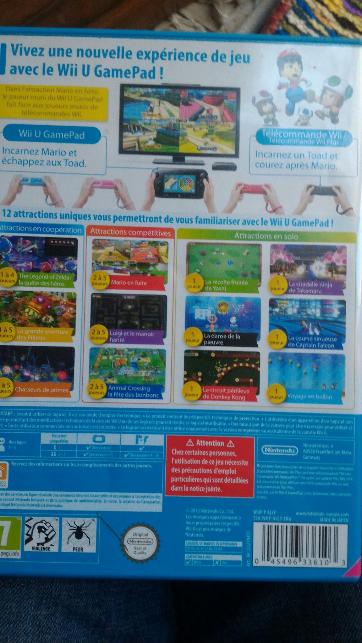 Nintendo Land - Nintendo Wii U (Nintendo) video game collectible [Barcode 045496336103] - Main Image 2