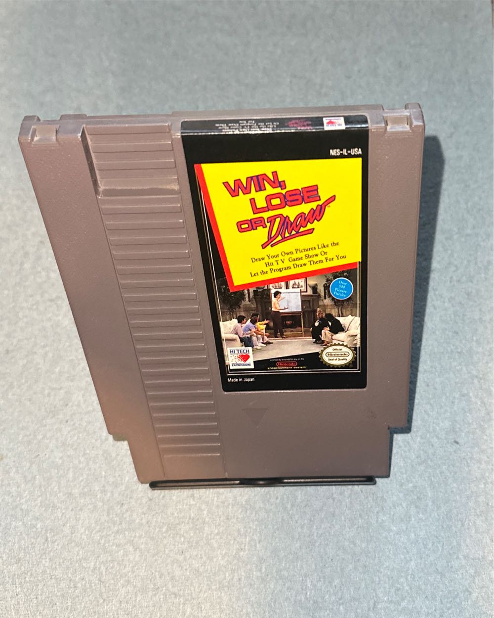 Win, Lose, or Draw - Nintendo Entertainment System (NES) video game collectible - Main Image 3