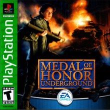 Greatest Hits: Medal of Honor: Underground - Sony PlayStation video game collectible - Main Image 1