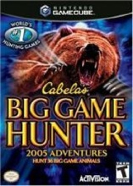 Cabela’s Big Game Hunter 2005 Adventures - Nintendo GameCube (Activision - 1) video game collectible [Barcode 047875750630] - Main Image 1