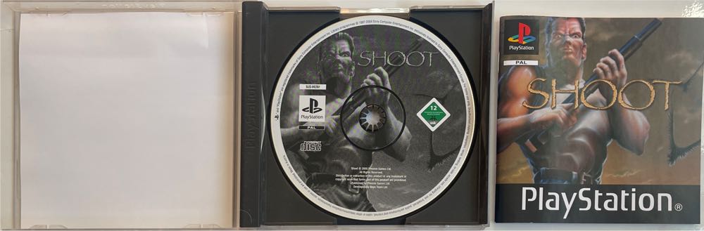 Shoot - Sony PlayStation video game collectible [Barcode 8717249596301] - Main Image 3