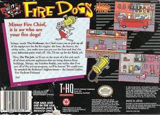 The Ren & Stimpy Show: Firedogs - Nintendo Super Nintendo Entertainment System (SNES) (THQ - 1) video game collectible - Main Image 2