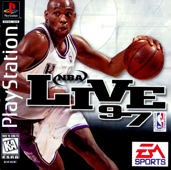NBA Live ’97 - Sony PlayStation ((EA) Electronic Arts - 1-8) video game collectible - Main Image 1