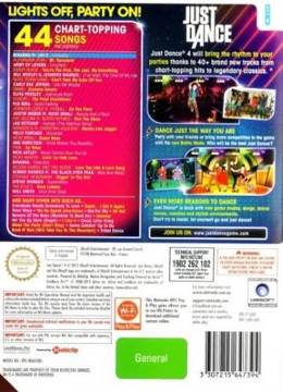 Just Dance 4 - Nintendo Wii (Ubisoft - 4) video game collectible [Barcode 008888177203] - Main Image 2