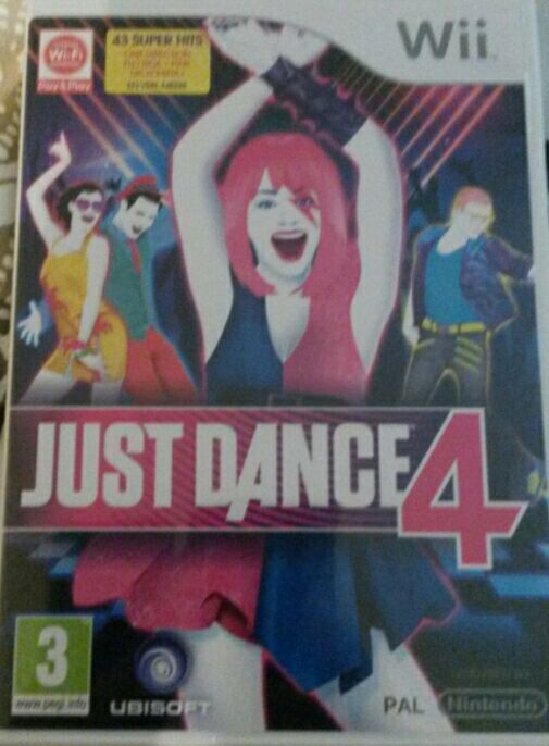 Just Dance 4 - Nintendo Wii video game collectible [Barcode 3307215647165] - Main Image 1