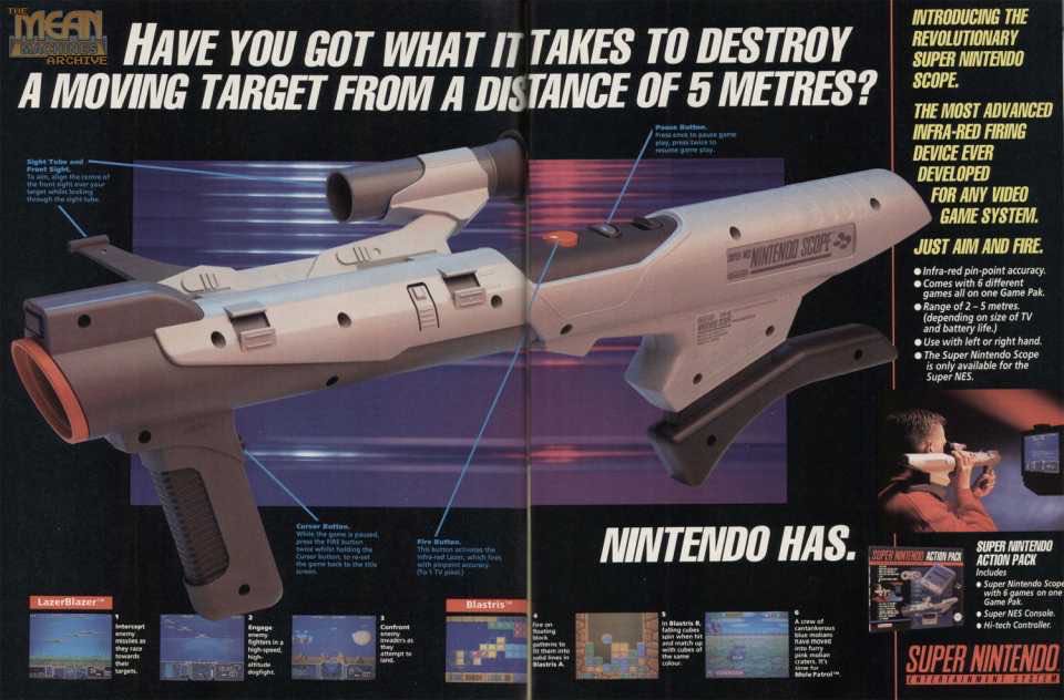 Super Scope - Nintendo Super Nintendo Entertainment System (SNES) (Only For Nintendo - 2) video game collectible [Barcode 045496820107] - Main Image 2