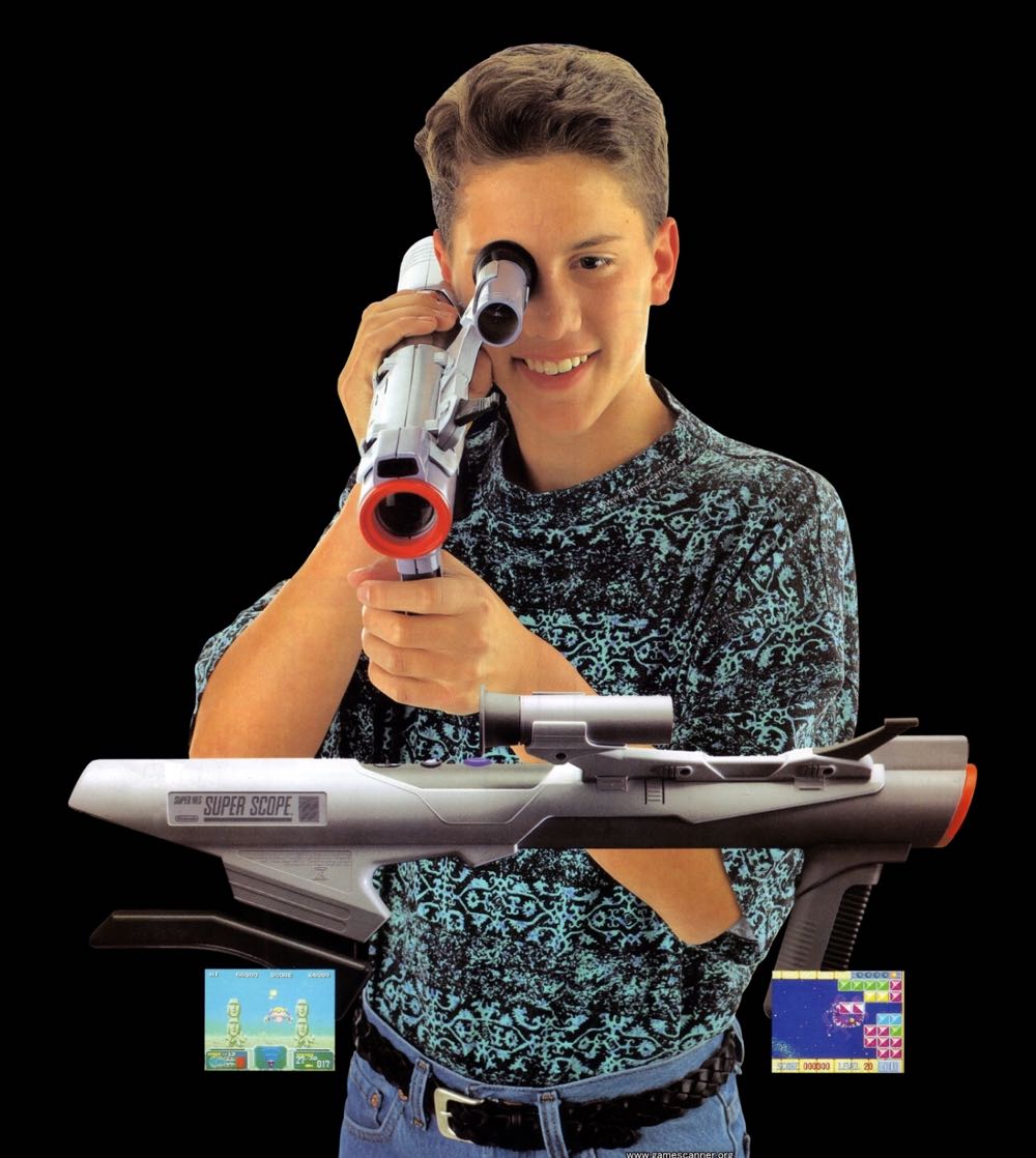 Super Scope - Nintendo Super Nintendo Entertainment System (SNES) (Only For Nintendo - 2) video game collectible [Barcode 045496820107] - Main Image 4