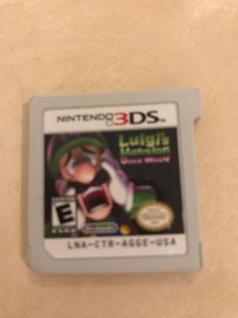Luigis Mansion Dark Moon - Nintendo 3DS video game collectible - Main Image 1