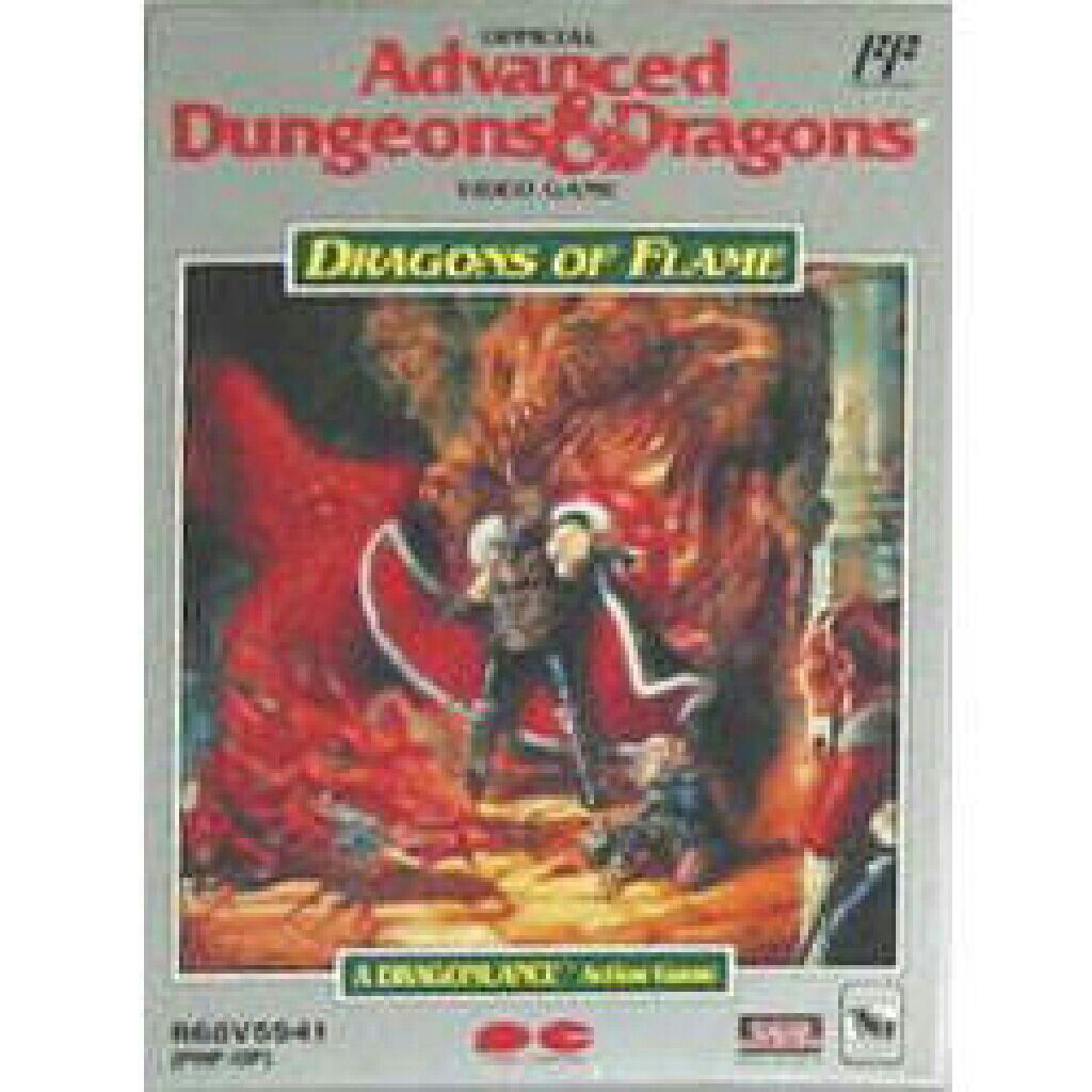 Advanced Dungeons & Dragons Dragons Of Flame - Nintendo Entertainment System (NES) video game collectible - Main Image 1