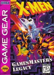 X-Men Games Master’s Legacy - Sega Game Gear video game collectible - Main Image 1