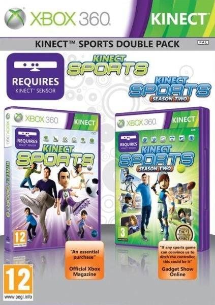 Kinect Sports Double Pack - Microsoft Xbox 360 (1-4) video game collectible - Main Image 1