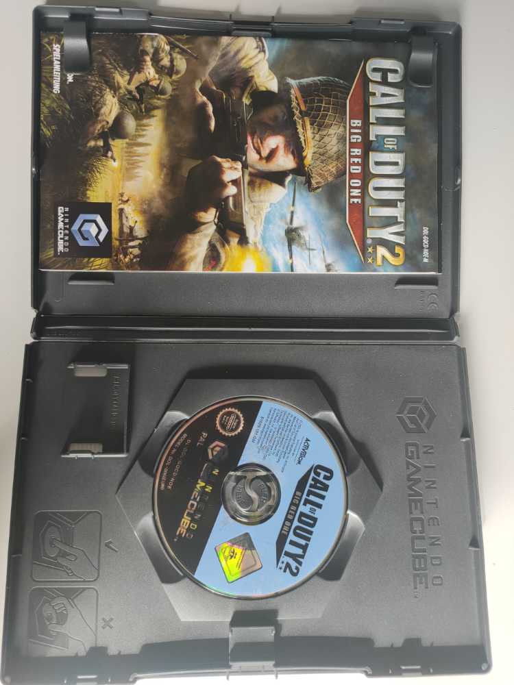 Call Of Duty 2: Big Red One - Nintendo GameCube (Activision) video game collectible [Barcode 5030917030628] - Main Image 3
