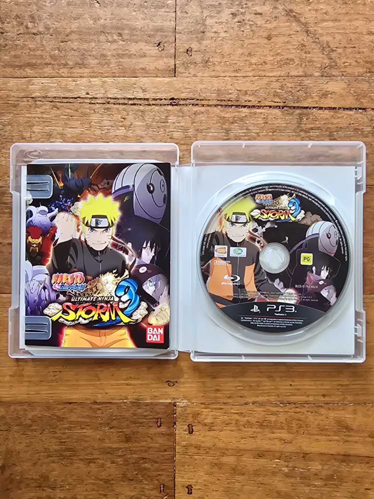 Naruto Shippuden: Ultimate Ninja Storm 3 - Sony PlayStation 3 (PS3) (ban dai) video game collectible [Barcode 3391891967297] - Main Image 3