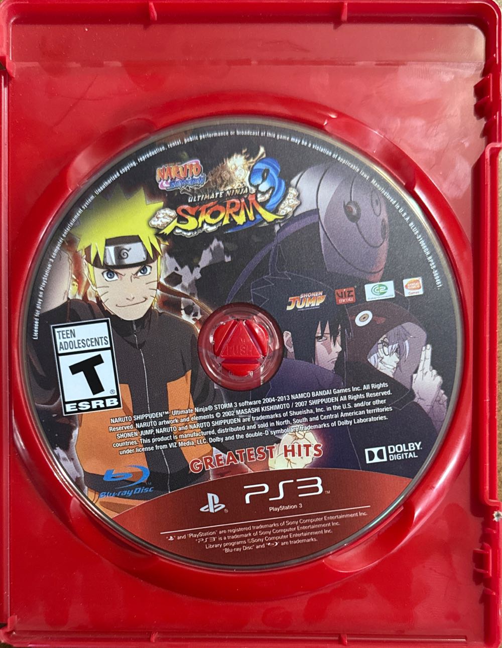 Naruto Shippuden: Ultimate Ninja Storm 3 - Sony PlayStation 3 (PS3) (Bandai - 8) video game collectible [Barcode 722674110747] - Main Image 3