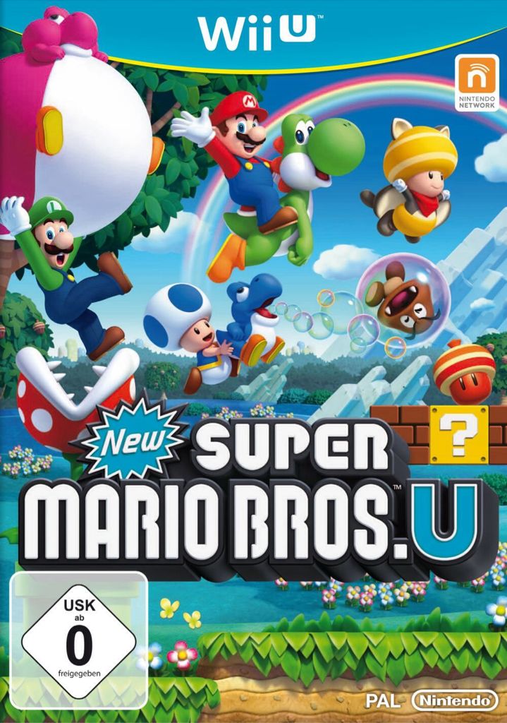 New Super Mario Bros. U - Nintendo Wii U (Nintendo - 1-4) video game collectible - Main Image 2