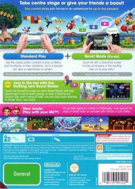 New Super Mario Bros. U - Nintendo Wii U (Nintendo - 5) video game collectible - Main Image 2