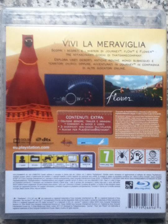 Journey: Collector’s Edition - Sony PlayStation 3 (PS3) (Sony Computer Entertainment Europe - 1) video game collectible - Main Image 2