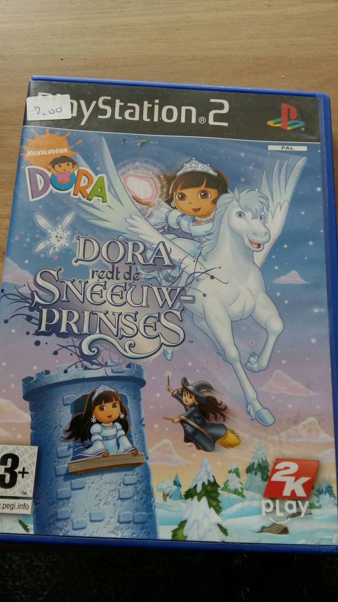 Dora Redt De Sneeuwprinses - Sony PlayStation 2 (PS2) video game collectible - Main Image 1
