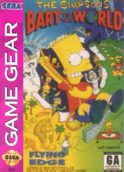 The Simpsons: Bart Vs The World - Sega Game Gear video game collectible - Main Image 1