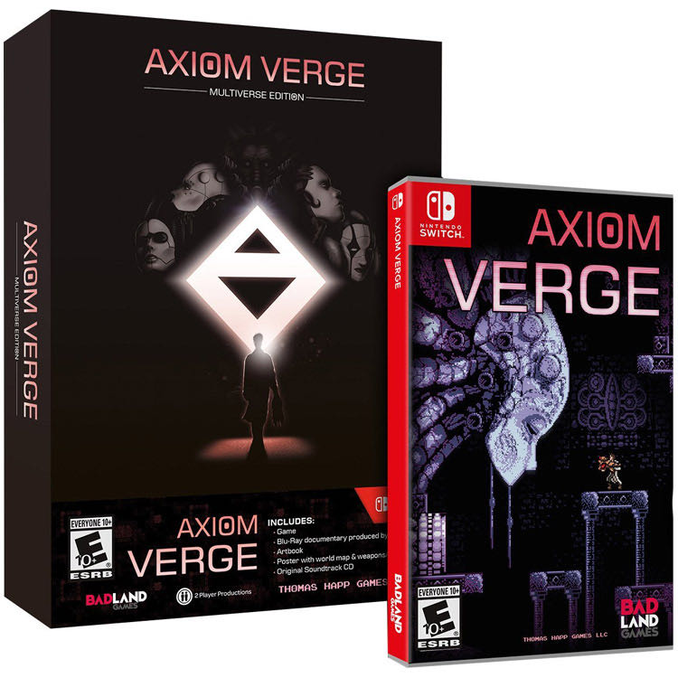 Axiom Verge - Nintendo Switch (Bad Land Games - 1) video game collectible [Barcode 8436566140980] - Main Image 3