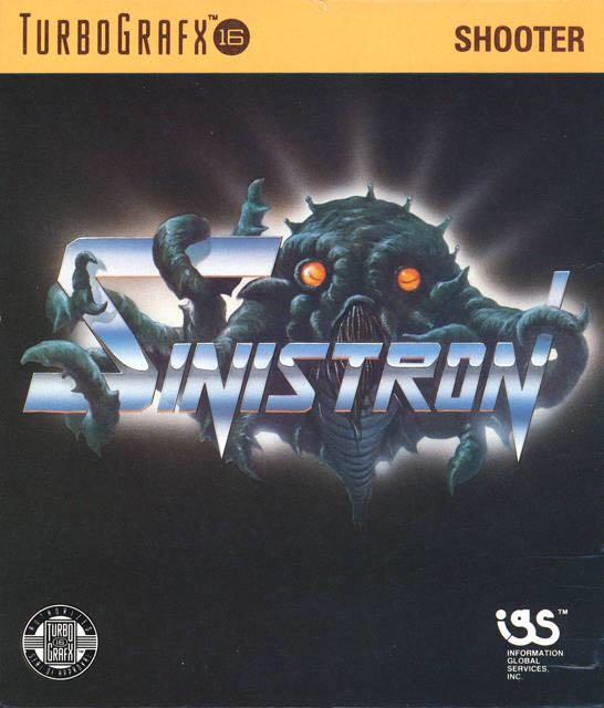 Sinistron - NEC TurboGrafx-16 video game collectible - Main Image 2