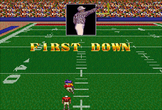 ABC Monday Night Football - Nintendo Super Nintendo Entertainment System (SNES) (Data East - 1-2) video game collectible [Barcode 013250011054] - Main Image 4