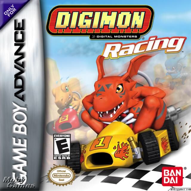 Digimon Racing - Nintendo Game Boy Advance (GBA) (Bandai - 1) video game collectible [Barcode 045557182052] - Main Image 2