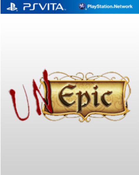 Unepic - Sony PlayStation Vita (PS Vita) video game collectible - Main Image 1