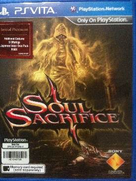 Soul Sacrifice - Sony PlayStation Vita (PS Vita) video game collectible [Barcode 8809338091665] - Main Image 1