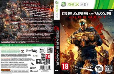 Gears of War: Judgement - Microsoft Xbox 360 (Microsoft Game Studios - 1-2) video game collectible [Barcode 885370429817] - Main Image 2