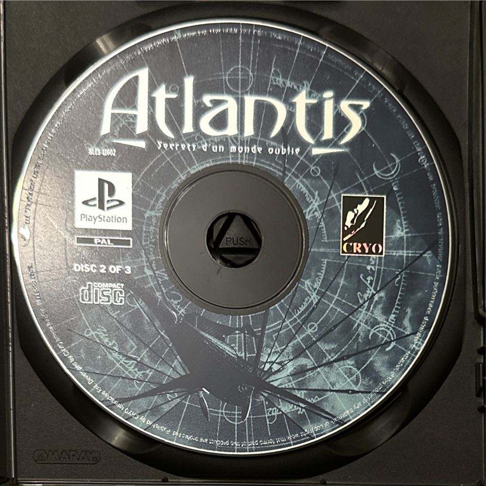 Atlantis I: The Lost Tales - Sony PlayStation (Cryo Interactive Entertainment - 1) video game collectible [Barcode 3554540430201] - Main Image 3
