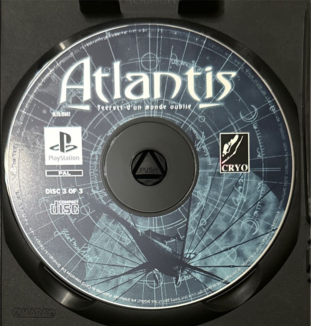 Atlantis I: The Lost Tales - Sony PlayStation (Cryo Interactive Entertainment - 1) video game collectible [Barcode 3554540430201] - Main Image 4