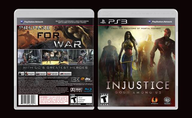 Injustice: Gods Among Us - Sony PlayStation 3 (PS3) (Warner Bros. Interactive Entertainment - 2) video game collectible [Barcode 883929266050] - Main Image 2