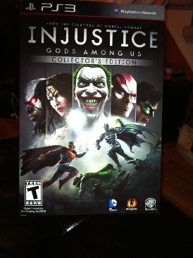 Injustice: Gods Among Us - Sony PlayStation 3 (PS3) video game collectible [Barcode 883929299805] - Main Image 1