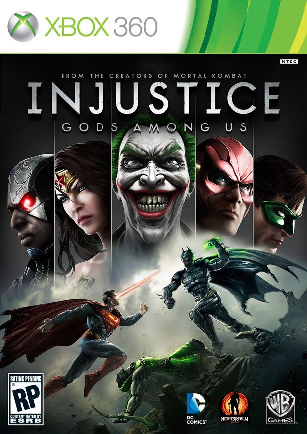 Injustice: Gods Among Us - Microsoft Xbox 360 video game collectible - Main Image 1