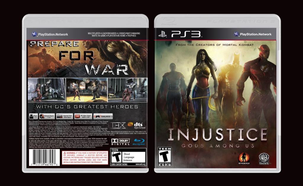 Injustice: Gods Among Us - Sony PlayStation 3 (PS3) (Dc Comics - 1-2) video game collectible - Main Image 2